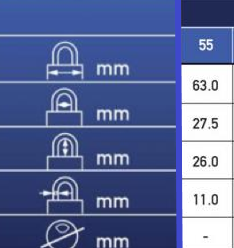 Λουκέτα Υπερασφαλείας ABUS 37/55