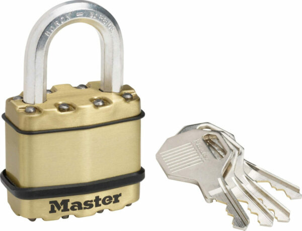 Λουκέτο EXCELL Υψίστης Ασφαλείας της MASTERLOCK, 45mm με Μπρούτζινο Φινίρισμα MASM1BEURD